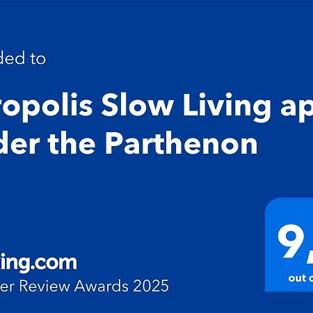 Acropolis Slow Living Apt Under The Parthenon Atenas Exterior foto